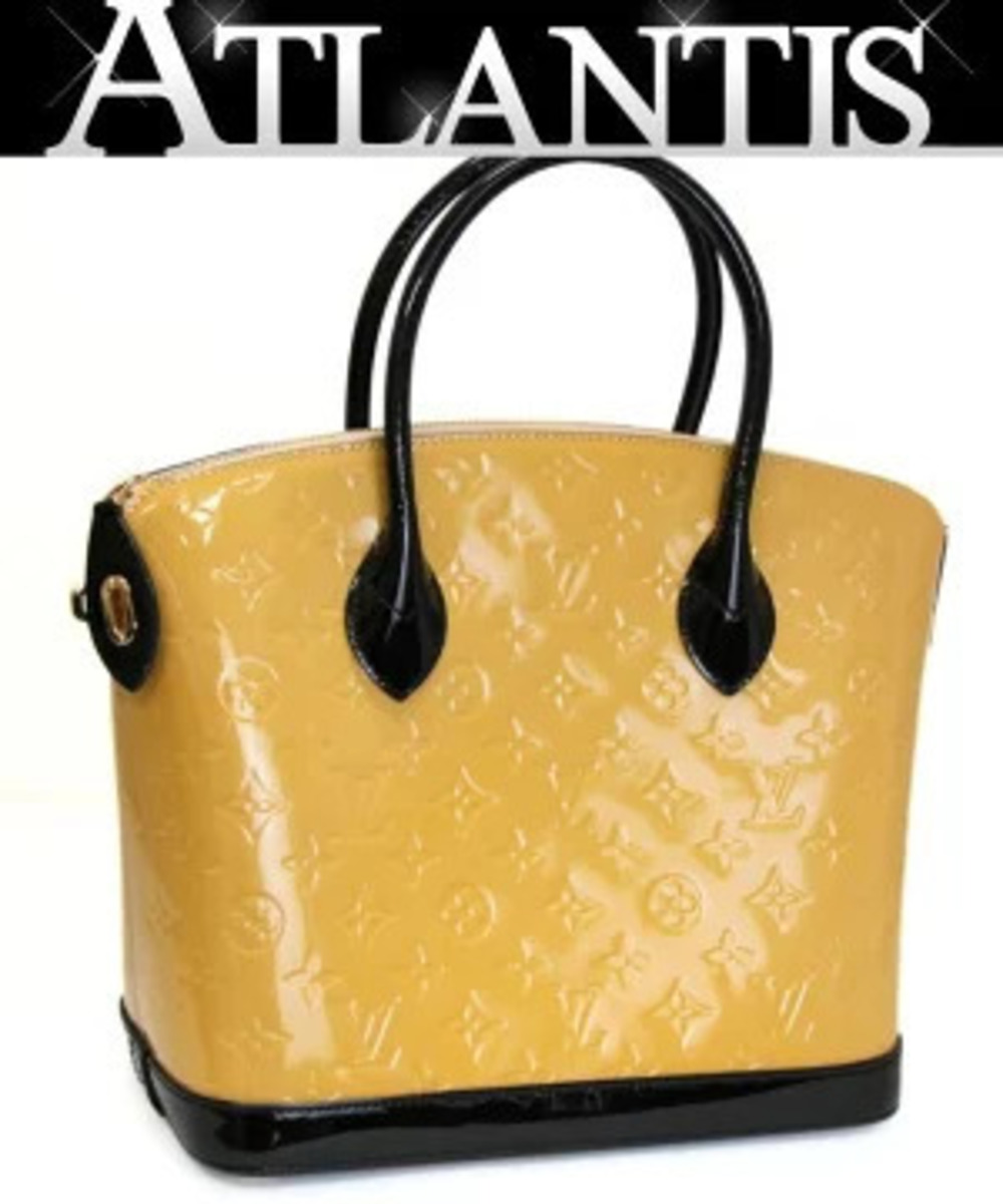 Louis Vuitton Lockit Handbag Vernis
